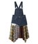 PATCHWORK OVERALL SKIRT