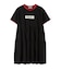 BAR LOGO TIERED DRESS