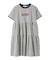 BAR LOGO TIERED DRESS