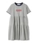 BAR LOGO TIERED DRESS