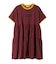 BAR LOGO TIERED DRESS