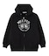 COLLEGE LOGO PATCH ZIP UP HOODIE