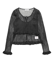 2-PIECE SHEER CARDIGAN