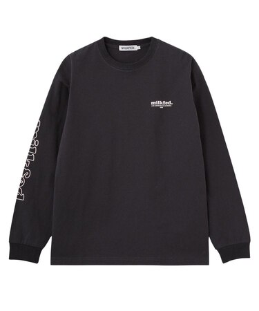 MILKFED. COOPER LOGO L/S TEE