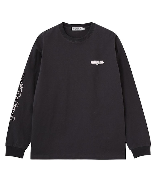 MILKFED. COOPER LOGO L/S TEE