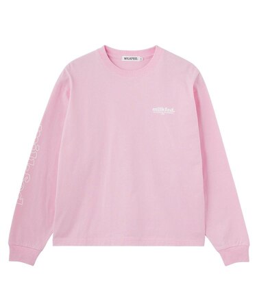 MILKFED. COOPER LOGO L/S TEE