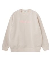 ICING LOGO SAGARA WIDE CREW SWEAT TOP