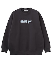 ICING LOGO SAGARA WIDE CREW SWEAT TOP