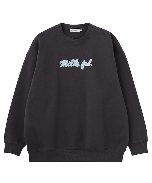 ICING LOGO SAGARA WIDE CREW SWEAT TOP