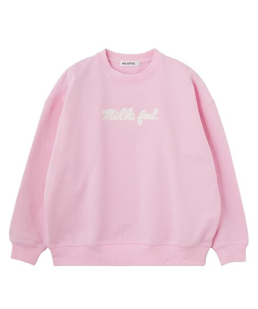 ICING LOGO SAGARA WIDE CREW SWEAT TOP