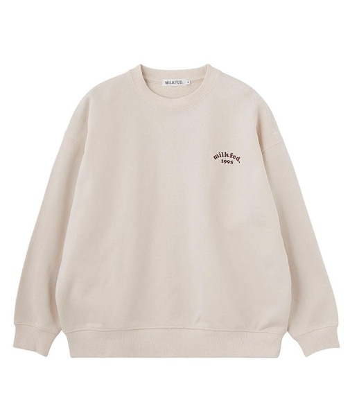 COOPER LOGO WIDE CREW SWEAT TOP