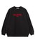 STENCIL LOGO WIDE CREW SWEAT TOP