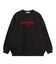 STENCIL LOGO WIDE CREW SWEAT TOP
