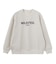 STENCIL LOGO WIDE CREW SWEAT TOP
