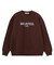 STENCIL LOGO WIDE CREW SWEAT TOP