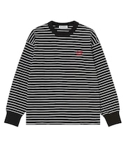STRIPED L/S TOP