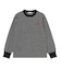 STRIPED L/S TOP