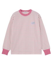 STRIPED L/S TOP