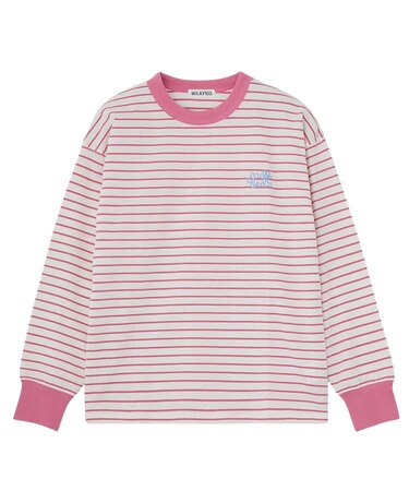 STRIPED L/S TOP