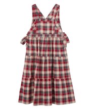 APRON TIERED DRESS