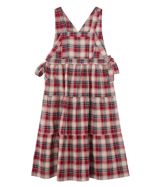 APRON TIERED DRESS