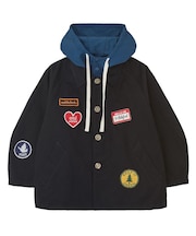PATCH HOODED JACKET
