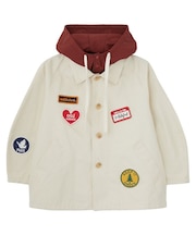 PATCH HOODED JACKET
