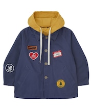 PATCH HOODED JACKET