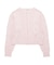 CHERRY OPEN KNIT CARDIGAN
