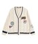 CRICKET KNIT PATCH CARDIGAN