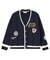 CRICKET KNIT PATCH CARDIGAN