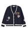 CRICKET KNIT PATCH CARDIGAN