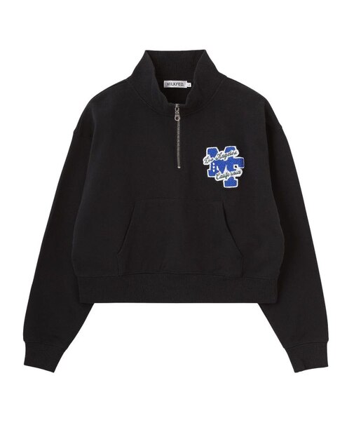 SAGARA PATCH HALF ZIP TOP