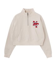 SAGARA PATCH HALF ZIP TOP