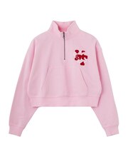 SAGARA PATCH HALF ZIP TOP