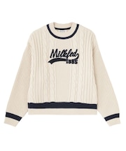 CRICKET KNIT PATCH TOP