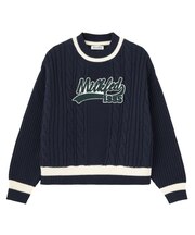 CRICKET KNIT PATCH TOP