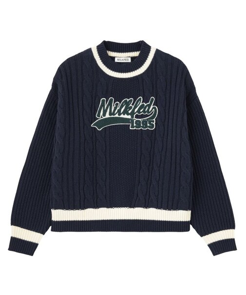 CRICKET KNIT PATCH TOP