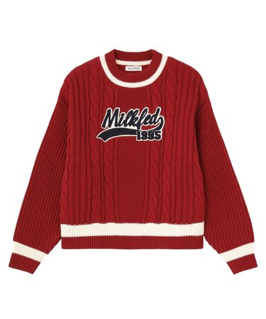 CRICKET KNIT PATCH TOP