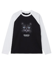 CAT HEART EYES B/B TEE