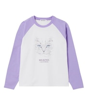 CAT HEART EYES B/B TEE
