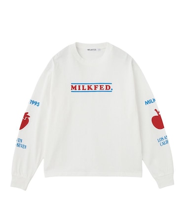 FRUIT SLEEVE PRINT L/S TEE