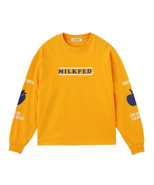 FRUIT SLEEVE PRINT L/S TEE