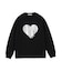 HEART FOIL PRINT L/S TEE