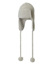 EAR FLAP KNIT CAP