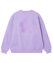FLOWER ELBOW PATCH SWEAT TOP