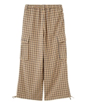 CHECKED CARGO PANTS
