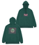 GRID LOGO WIDE HOODIE