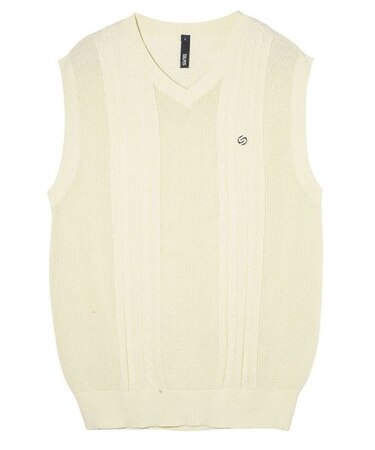 CABLE KNIT VEST