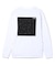 SPUTTERING SQUARE LOGO PRINT L/S TEE